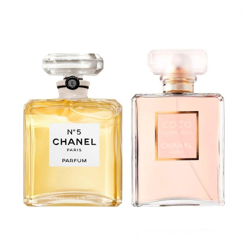 Combo de Perfumes Mademoiselle e N° 5 Channel